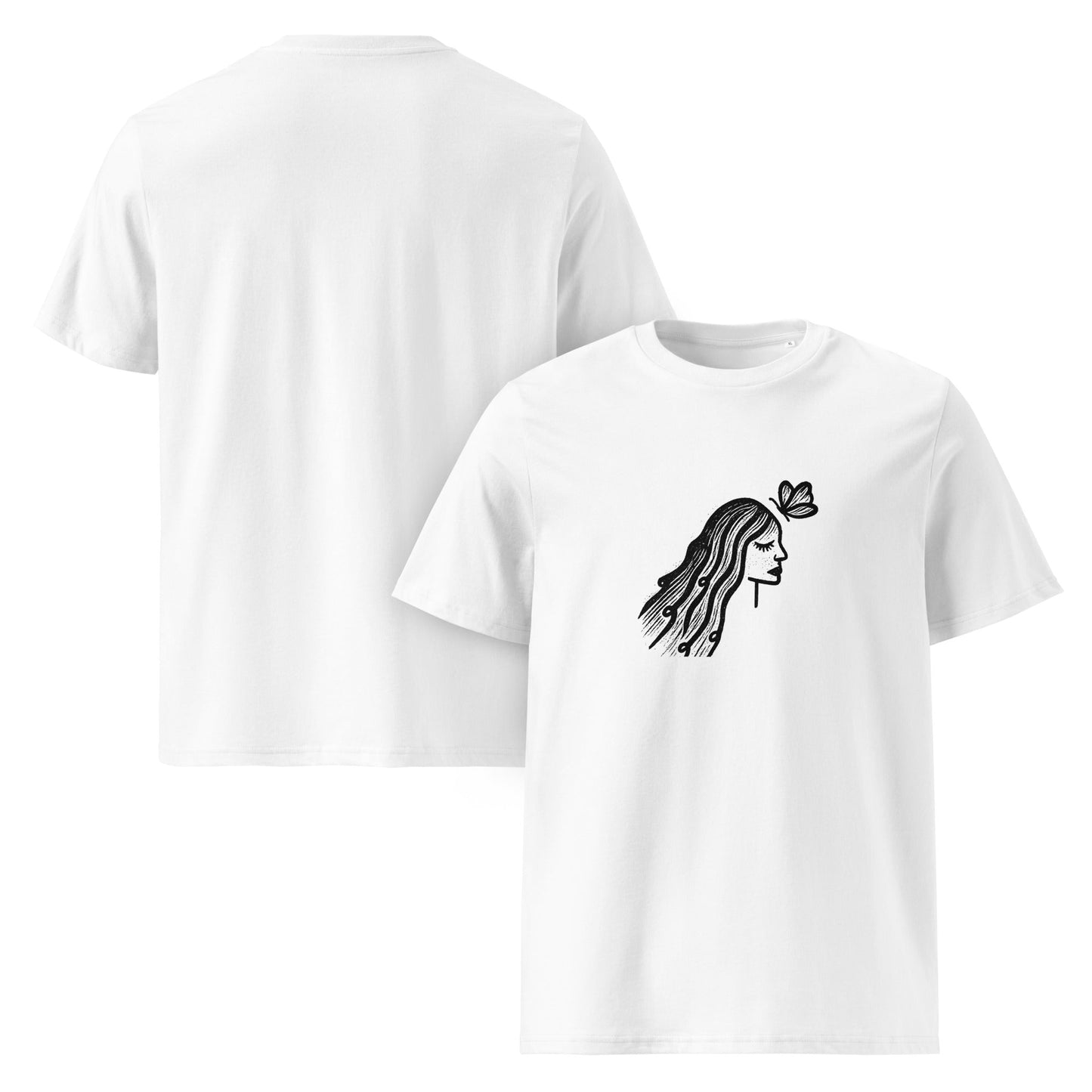 Organic Cotton T-Shirt for Her - Serenity - Wear Your Values