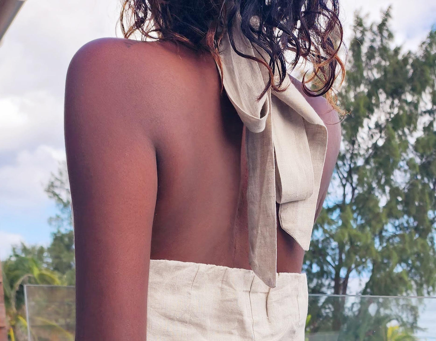 Robe dos nu estivale