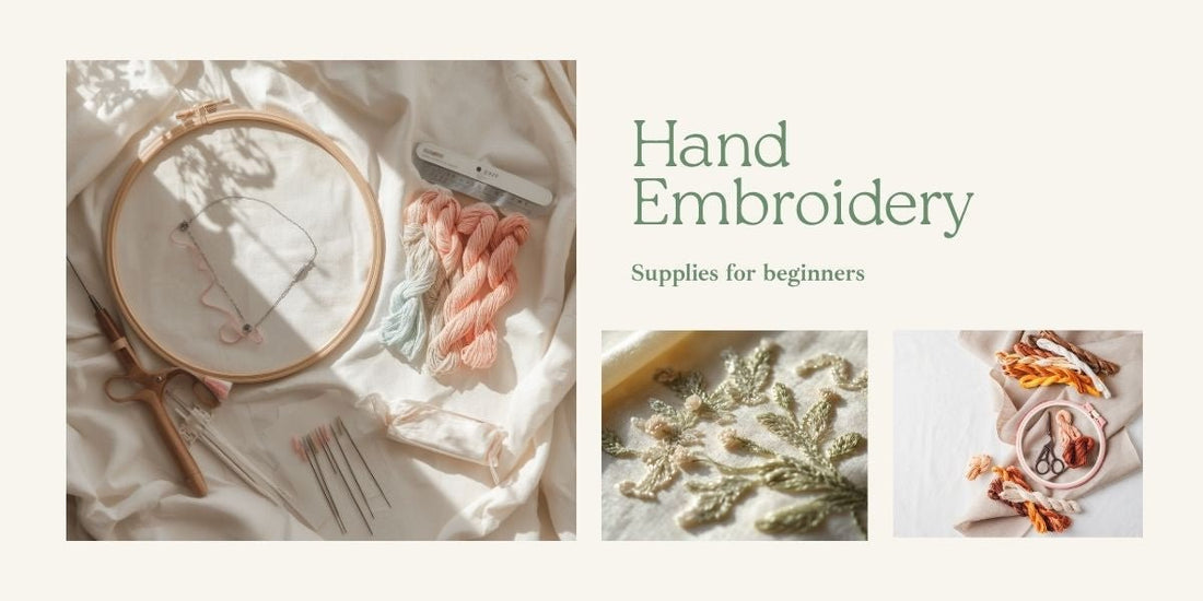 Hand Embroidery Supplies for Beginners: What You Actually Need (Nothing Fancy) - Wear Your Values