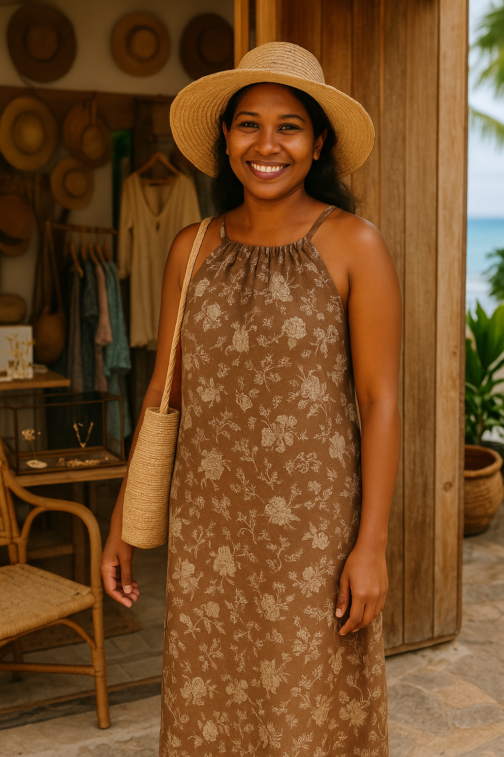 Comment porter une robe en lin avec style